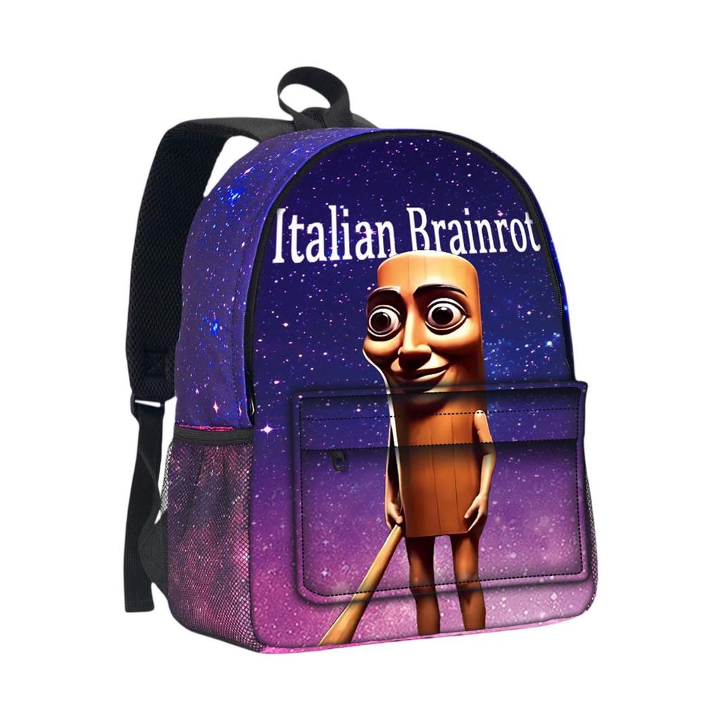 Backpack, Back To School, Cartoon Cute Travel Backpack Print Peripheral Double-shoulder Backpack For Teenagers, Students, Boys And Girls