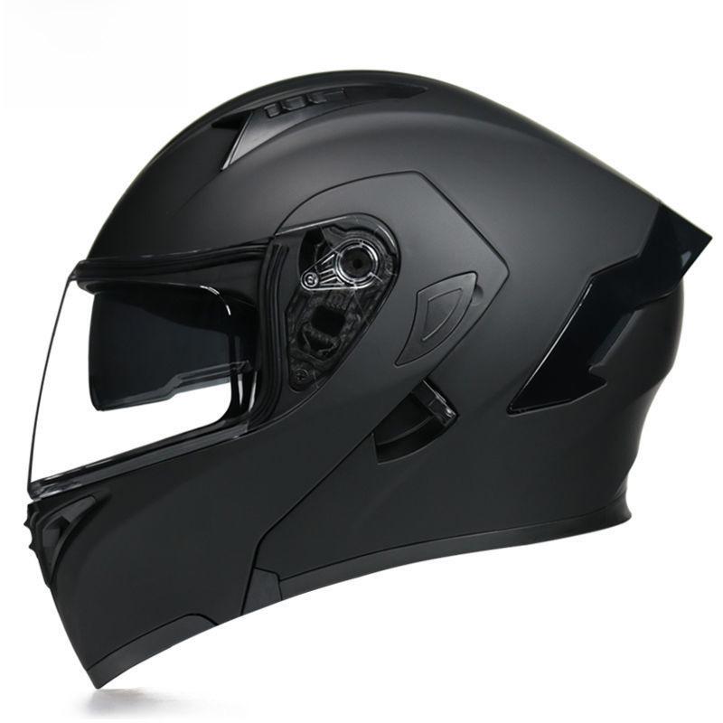 Orz Unisex Electric Bike Helmet: Flip-Up, Full & Half Styles with Tail Wings, Protective Caps for All Seasons, Personalized Design