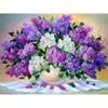 5D DIY Diamond Painting Pretty Flowers Diamond Embroidery Cross Stitch Kit Full Rhinestone Mosaic Home Decor
