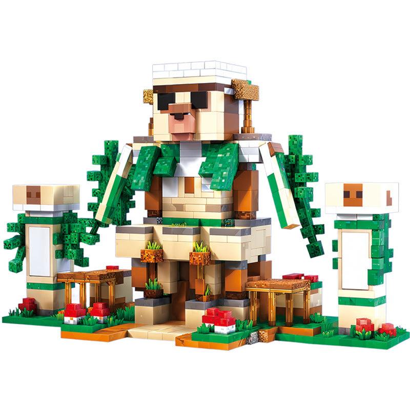 Höllenlegion Bausteine Kriechende Hütte Enderdrache Minifigur Jungen Bausteine Spielzeug