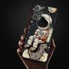 Cartoon Astronaut Phone Case for Samsung Galaxy A72 A73 A24 A71 A32 A21s A22 A33 A31 A16 A52 A23 A53 A35 Soft Cover