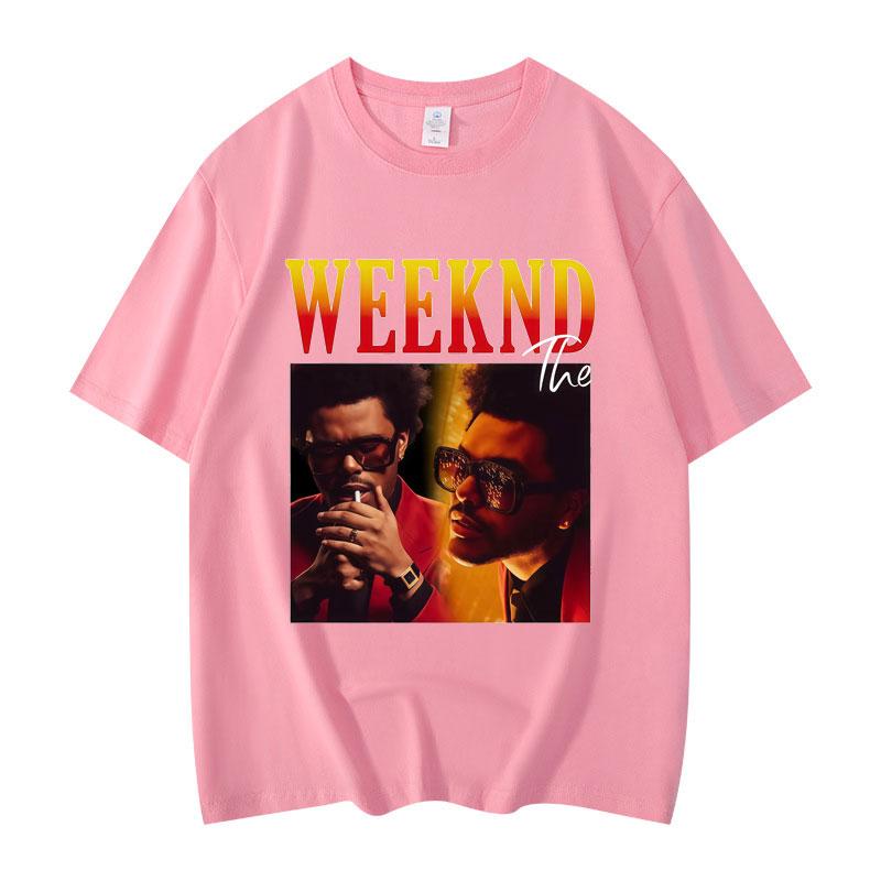 Rapper The Weeknd Graphic T Shirts Unisex Women Clothing Hip Hop Fashion Short Sleeve T Shirt High Quality Cotton Oversized Tshirt