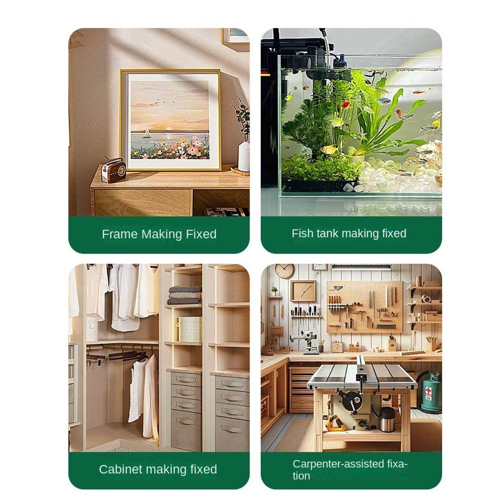 Stainless Steel Right Angle Clamp Quick Clip Sturdy Corner Clamp Locator Auxiliary Open/Close 90 Degree Fixing Clamp