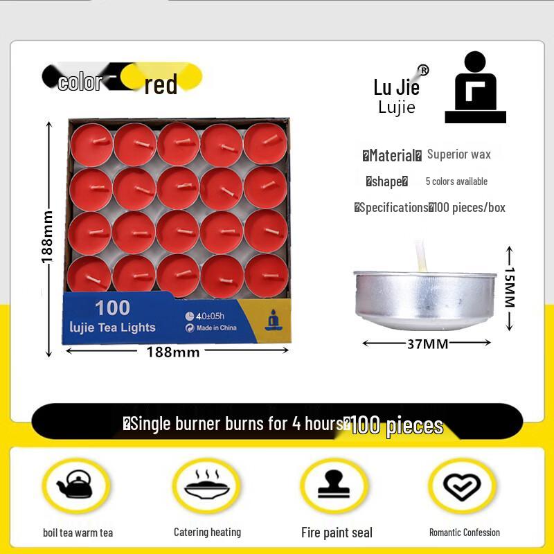 LIEI Rubber Tea Candle Coaster