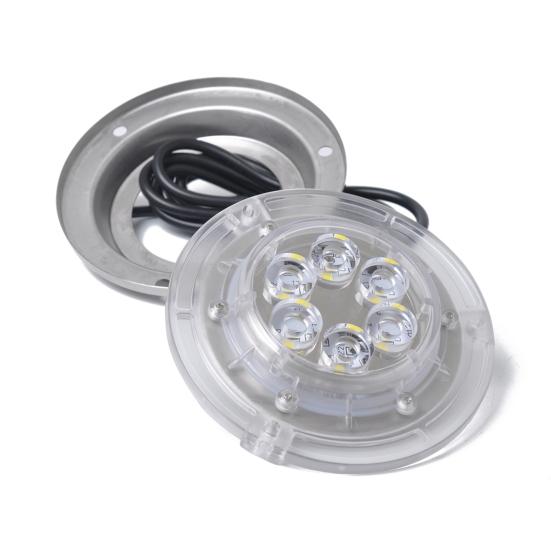 LED Underwater Light Waterproof Anti-rust Stainless Steel IP68 10-30VDC 14W Boat Lamp for Yacht
