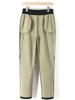 Mom's Versatile Plus Velvet Elastic Waist Straight Leg Pants - Thickened Winter Trousers for Middle-Aged and Elderly Women