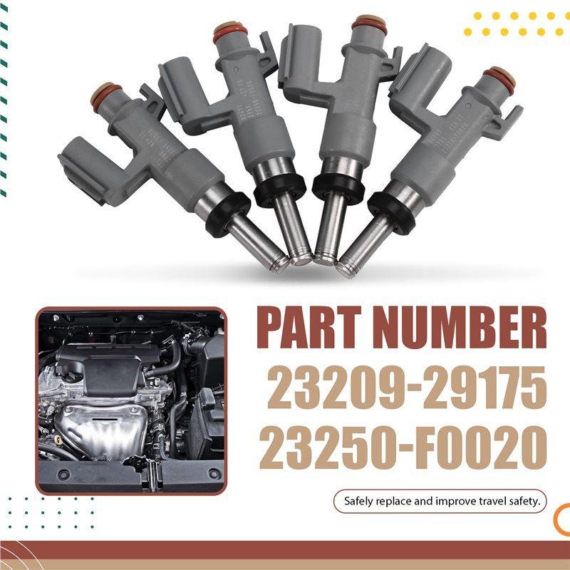 Fuel Injector 4Pcs Set- For Toyota Avalon Camry ES250 RAV4 2.5L 2018- Model Numbers 23209-29175 23250-29175 23250-F0020