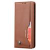 For Samsung Galaxy A34 5G Outer Card Slot PU Leather Case Full Protection Magnetic Auto-absorbed Wallet Stand Phone Cover