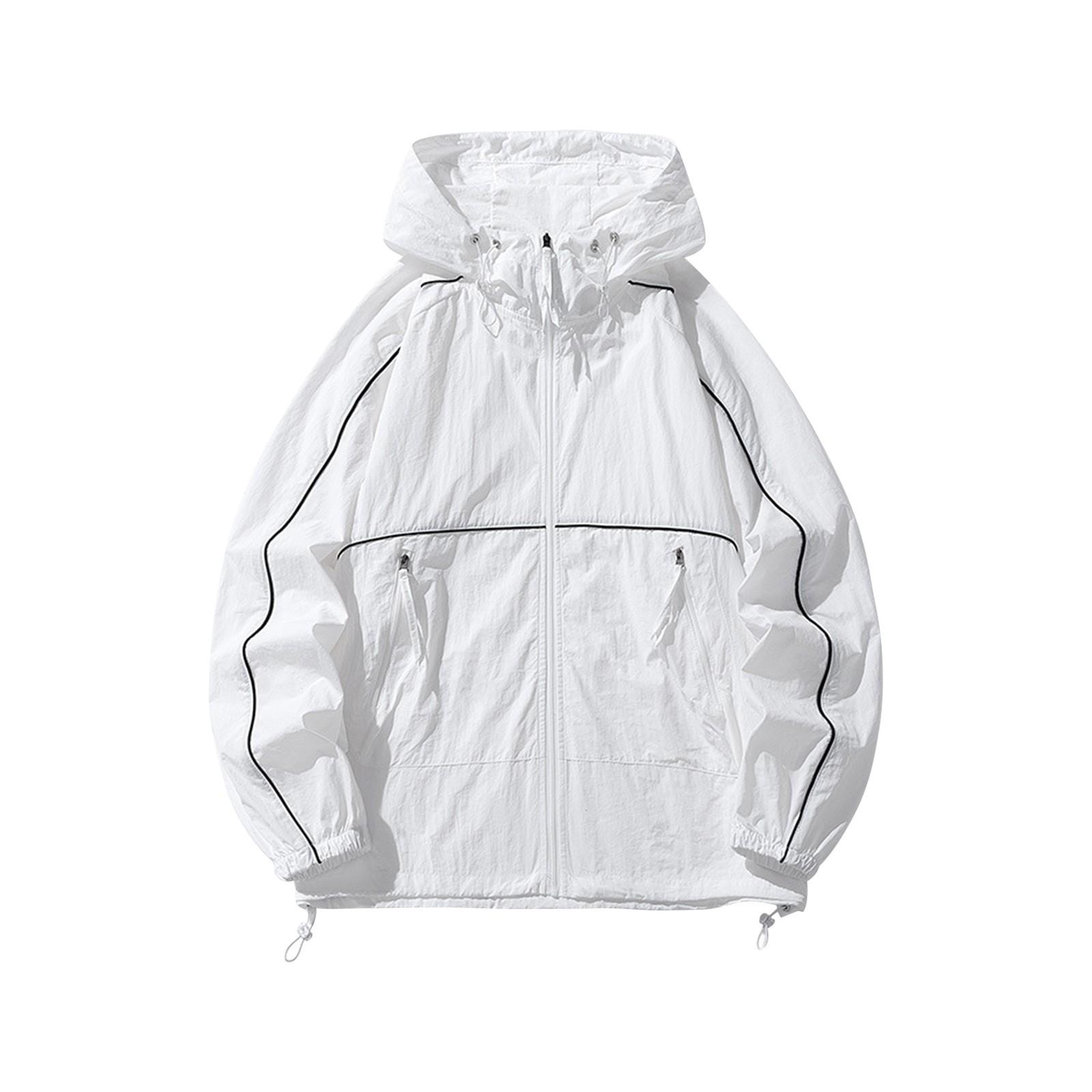 

Мужская и женская одежда от солнца, та же летняя спортивная одежда для активного отдыха, легкая дышащая, защищающая от ультрафиолета, солнцезащитная одежда для кожи L белый