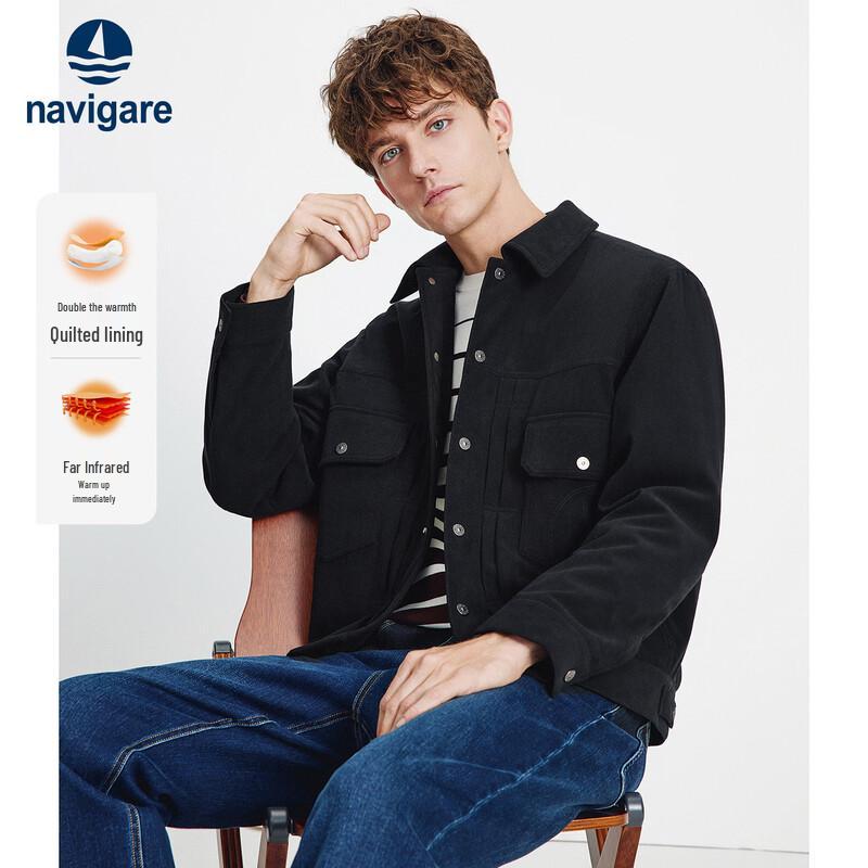 

Navigare Men s 2025 Autumn/Winter Corduroy Thickened Cotton Jacket 2XL