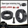 Anel de Retenção Aberto de Aço Carbono para Manga de Retenção e Eixo