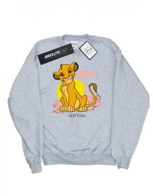 Herren-Sweatshirt „Der König der Löwen Simba“ in Pastell