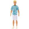Camiseta Barbie Ken Fashionista Azul Rosa / Como visto no filme "Barbie"! [Boneca de Vestir] [Idades 3 e acima] HJT10