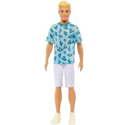 Barbie Ken Fashionista Blue Pink T-Shirt / As Seen In the Movie "Barbie"! [Dress-up Doll] [Ages 3 and Up] HJT10