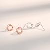 Tancise 925 Sterling Silver Zircon Earrings Drop Earrings For Women Wedding Party Gifts