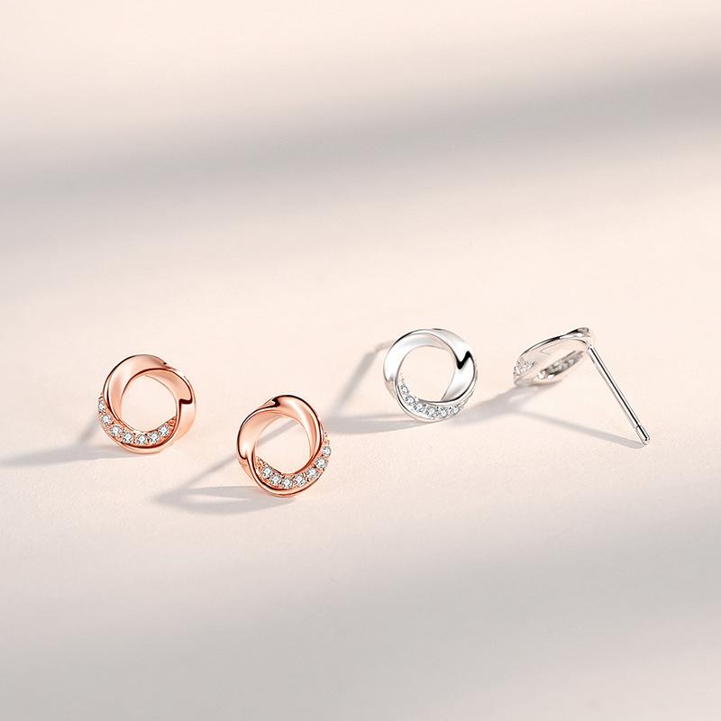 Tancise 925 Sterling Silver Zircon Earrings Drop Earrings For Women Wedding Party Gifts