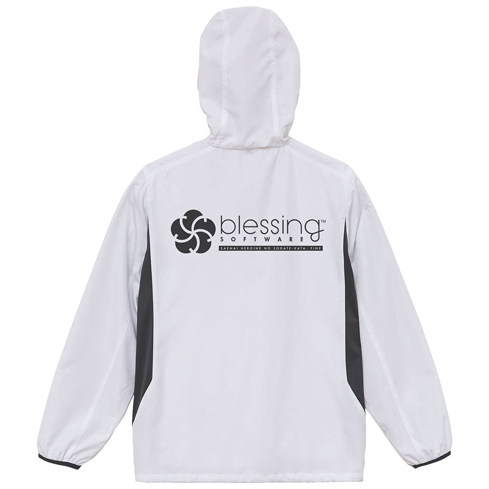 Cospa How to Raise a Boring Girlfriend Fine blessing software 6 years later Micro Ripstop Zip Parka WHITE M size Saekano ver.