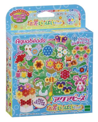 Aquabeads Bead Set Pack ST Mark Ages 6 and Crafting EPOCH (Sold Separately) [Flower Set] AQ-273 Certified, Up, Water-Based Toy, Aquabeads,