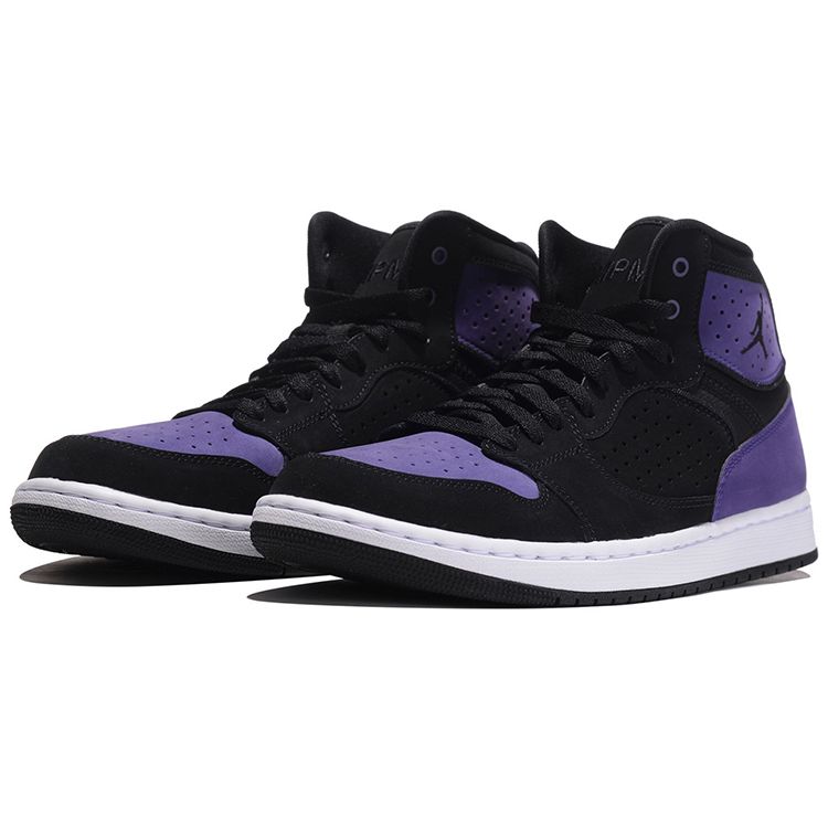 Air Jordan Access Black Court Purple Men Sneakers AR3762-005