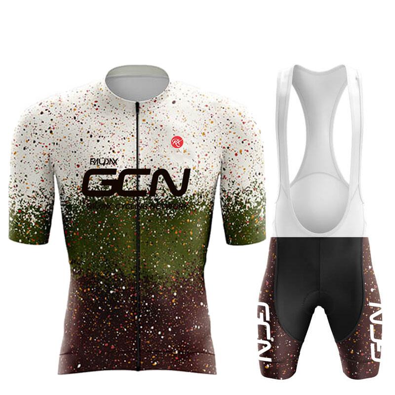 Radtrikot 2025 Herren Sommer Anti-UV Radanzug Atmungsaktiv Rennsport Mtb Fahrrad Sportbekleidung Radbekleidung