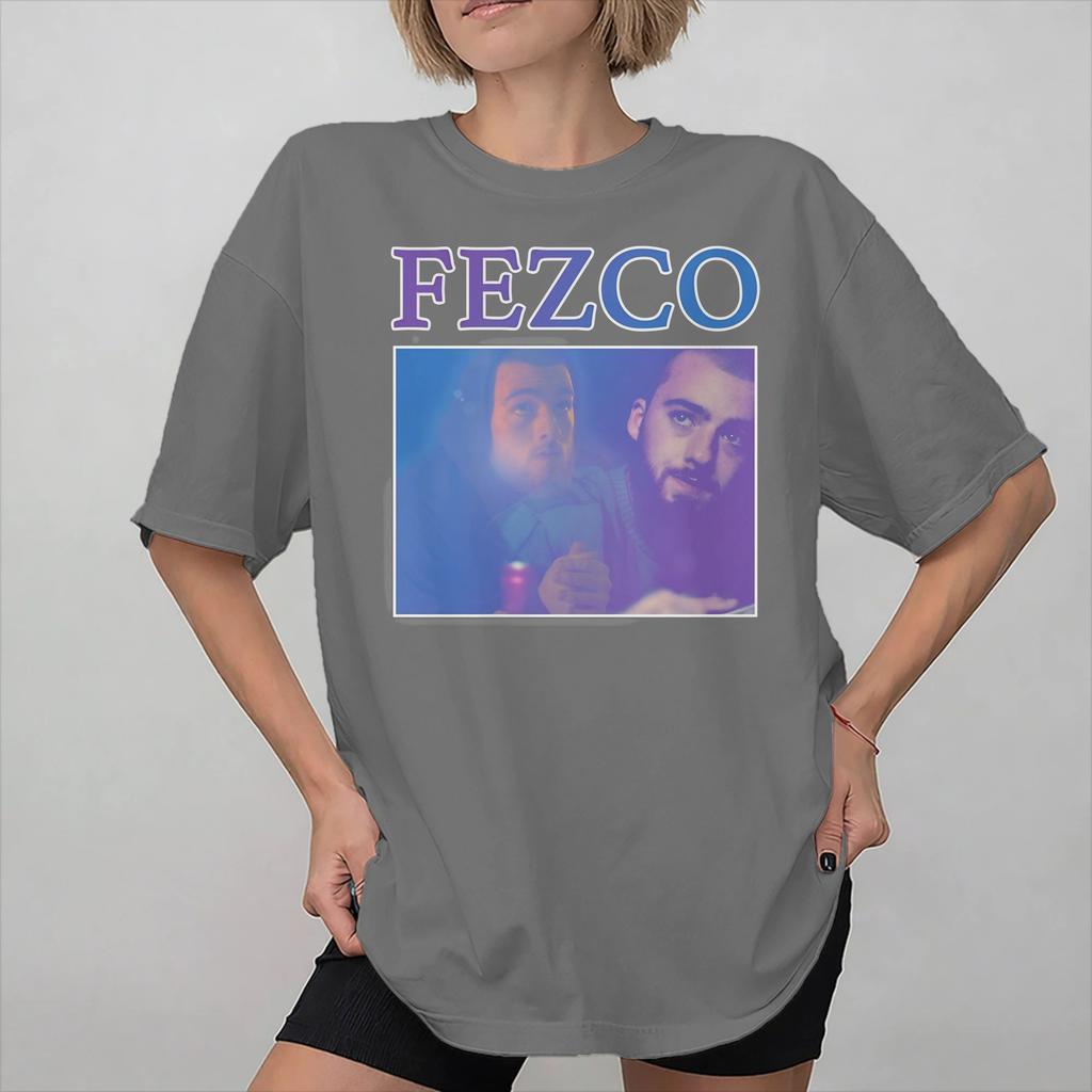 Graphic Printing Fezco Fez Angus Cloud T Shirt for Unisex Women 100 Cotton Tee Shirt Short Sleeve Clothes
