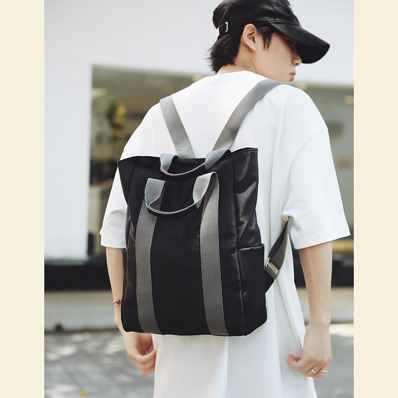 Large Capacity Simple Casual Handbag Bag New Fashion Backpack Niche Versatile Backpack