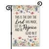 This Is The Day The Lord Has Made, Psalm 118:24 Garden Ag, Double Sided Yar... PPZ
