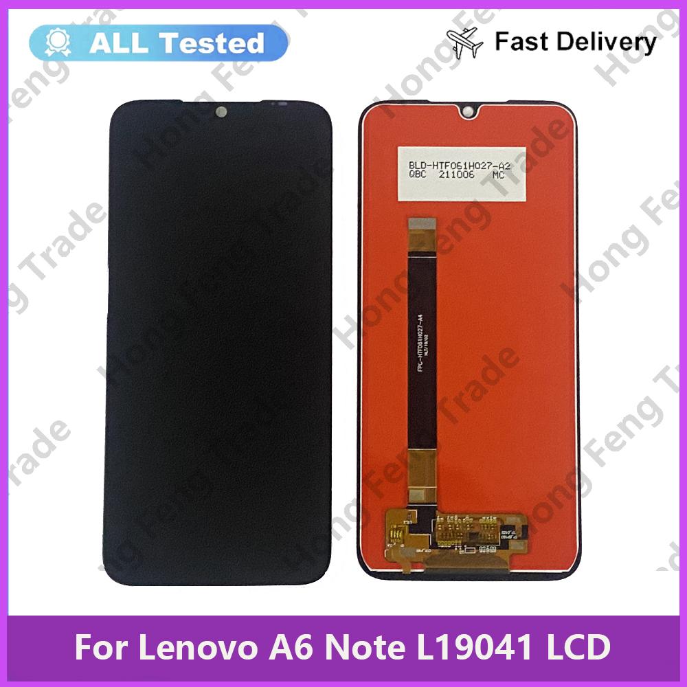 LCD Screen and Digitizer Full Assembly For Lenovo A6 Note L19041