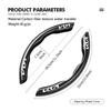 AHX1 For KIA Carbon Fiber Car Steering Wheel Cover Non-Slip Steering Wheel Cover Protector Case Cerato Soul Venga Forte Spectra