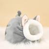 Hamster Plushy Bed Winter Warm Plushy Small Pet Cage Sleep Nest for Guinea Pigs