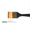 Single Oil Painting Board Brush Acrylic Brush Gouache Paint Watercolor Wall Painting Pen Nylon Hair Flat Head Birch Clean Brush