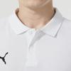 PUMA Solid Color Casual Sports Short Sleeve Polo Shirt Men Tops White 658605-04