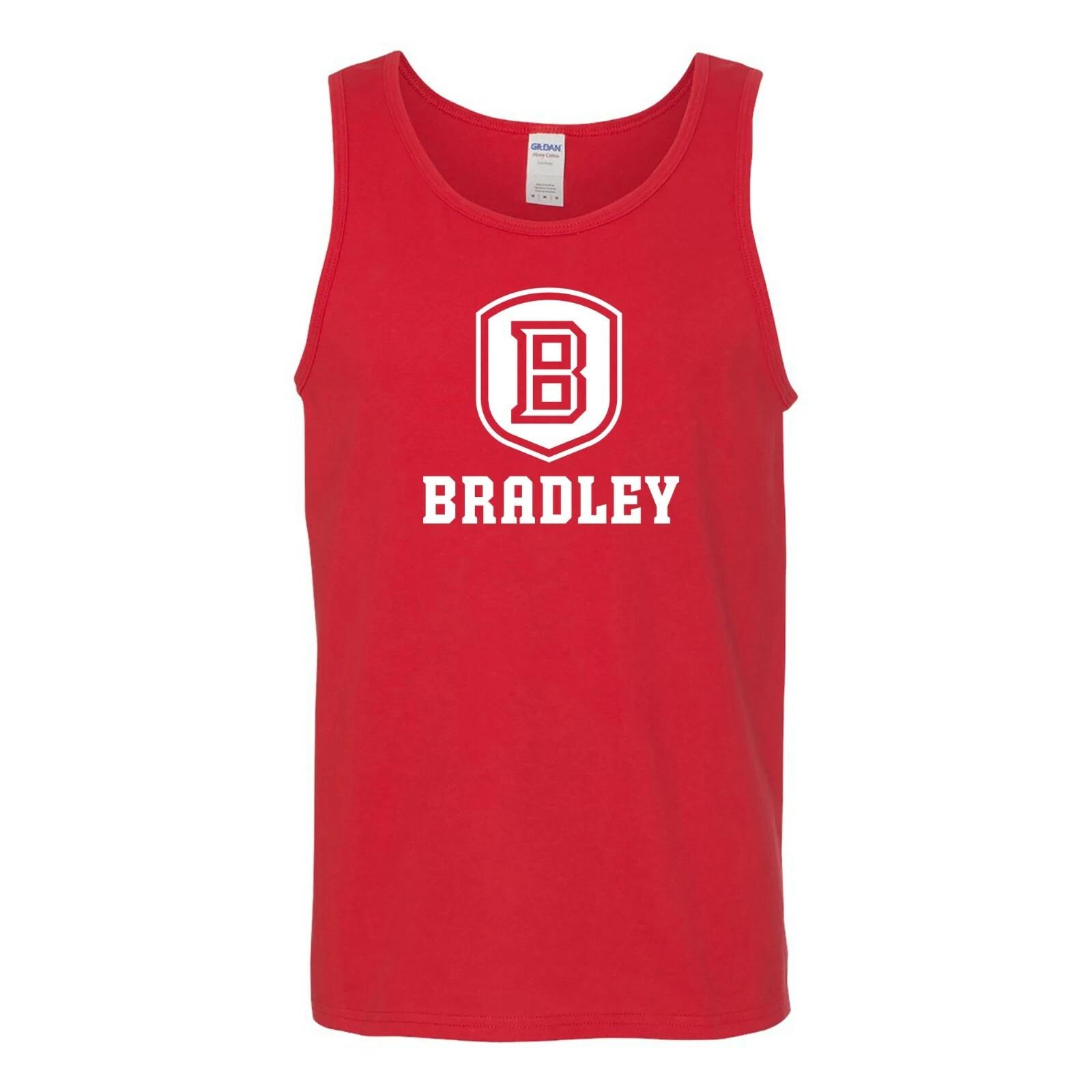 Bradley University Braves Primary Logo College Sports Team Tank Top 4XL