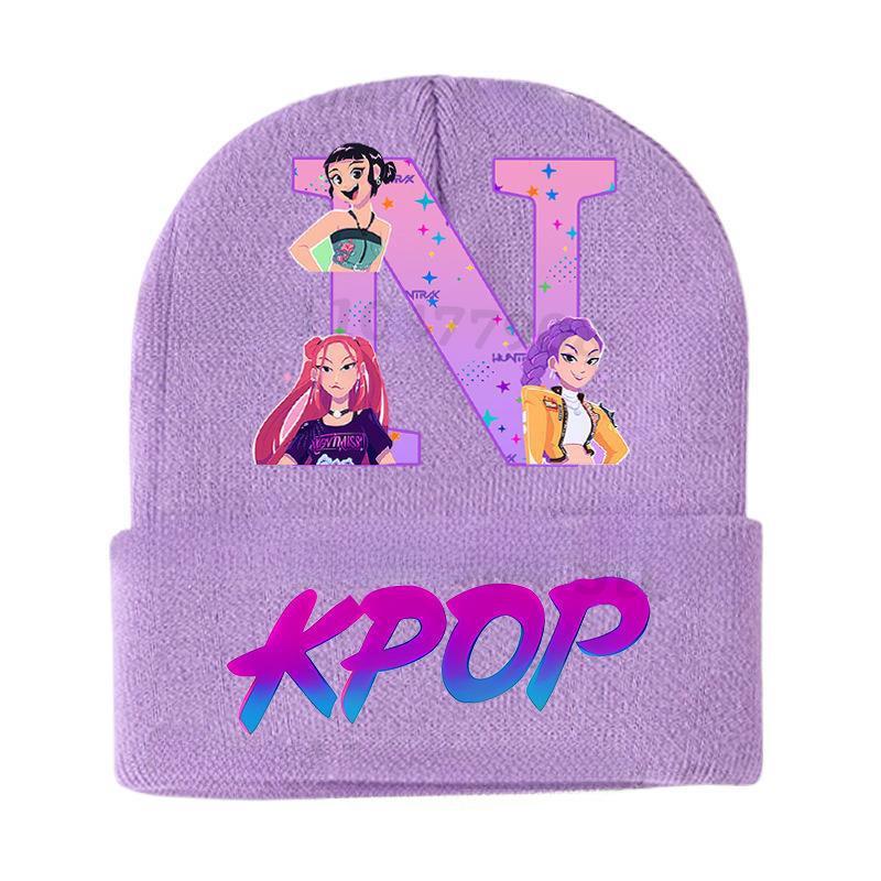 Dämonentöter KPOP Kinder Wollstrickmütze - Cartoon Anime Design