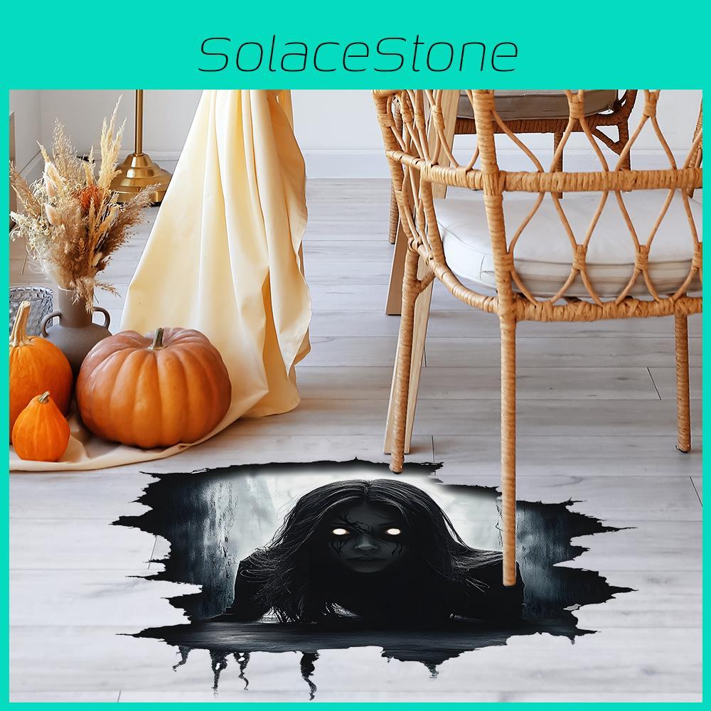 Scary Wall Halloween Breaking Female Ghost Living Room Home Decor Stickers