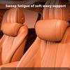 Leder Auto Sitz Kopfstützkissen Memory Foam Nackenstützkissen Ergonomisches Kopfkissen Auto Innenraum