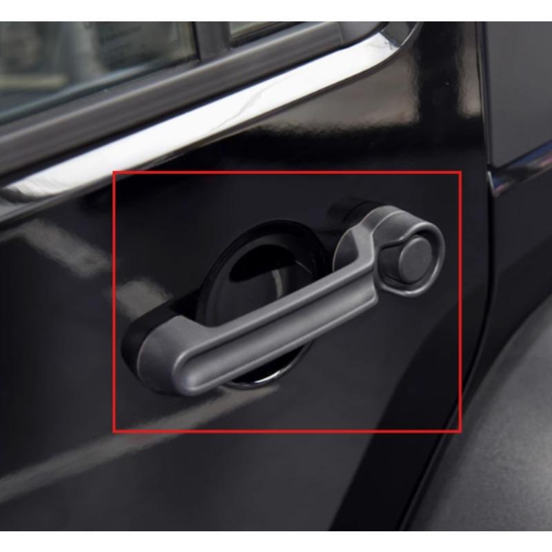 Black Outside Door Handle Opening Doors Wrench Exterior Puller Gripper Automobile Part for Jeep Wrangler Sahara Rubicon