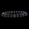 Black Mantra Bracelet with Golden, Spiritual Protection & Energy, Bracelet Gold Beads for Luck and Focus, Mantra Energy Bracelet