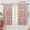 2pcs 2D Flat Printing Drapes Cubist Faces 100% Polyester Fabric Without Electricity 0 Use for All Occasions