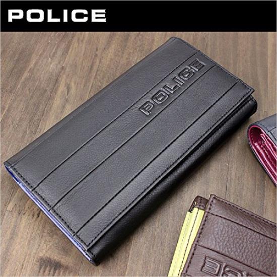 Police BICOLORE Long Wallet 0407PA-59902 (Black)