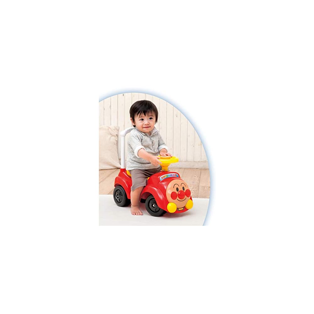 Agatsuma Anpanman Anpanman Car with Melody for Ages 1.5 to 5 Years Old