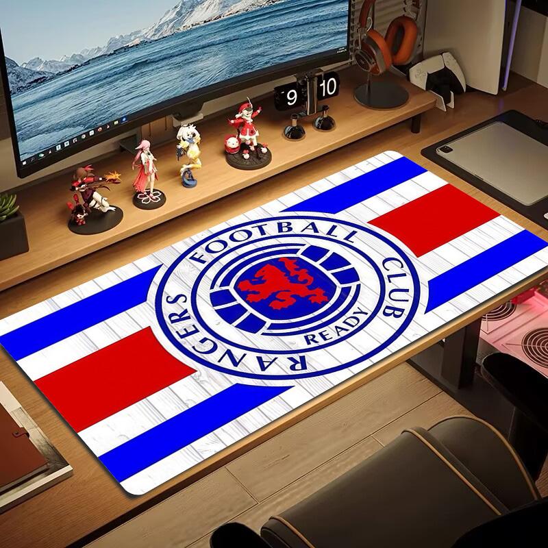Rangers FC2 Print Cushion Non-slip Laptop Tablet Big Mousepad XXL Mat Mini PC Playmat With Lock edge