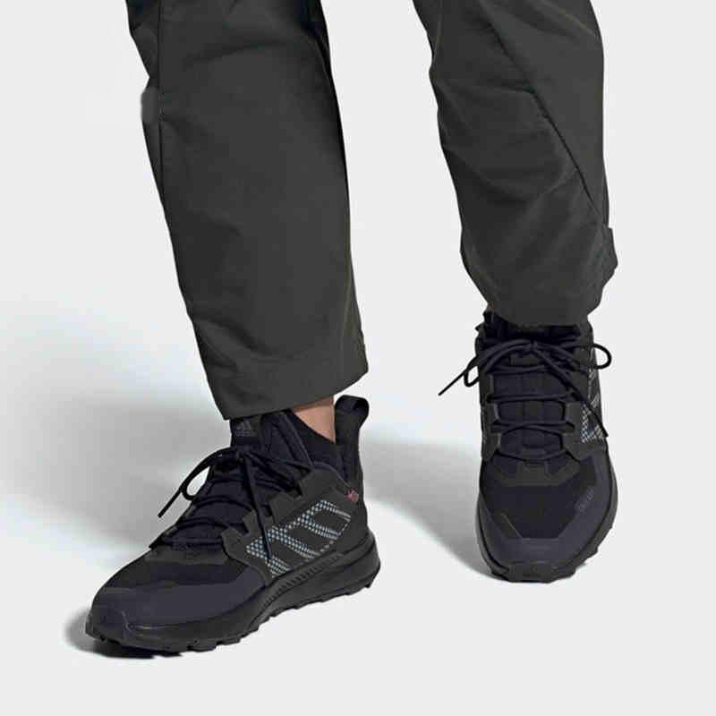 Adidas Terrex Trailmaker C.Rdy Lässig Vielseitig Bequemes Gewebe Atmungsaktiv Low-Top Laufschuhe Herren Sneaker Schwarz FX9291