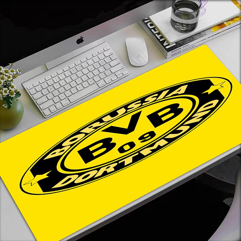 Borussia Dortmund Thema Mauspads, Rutschfeste Gummiunterseite, Multifunktionales Büro- & Wohnaccessoire, Perfekt zur Personalisierung des Arbeitsplatzes.