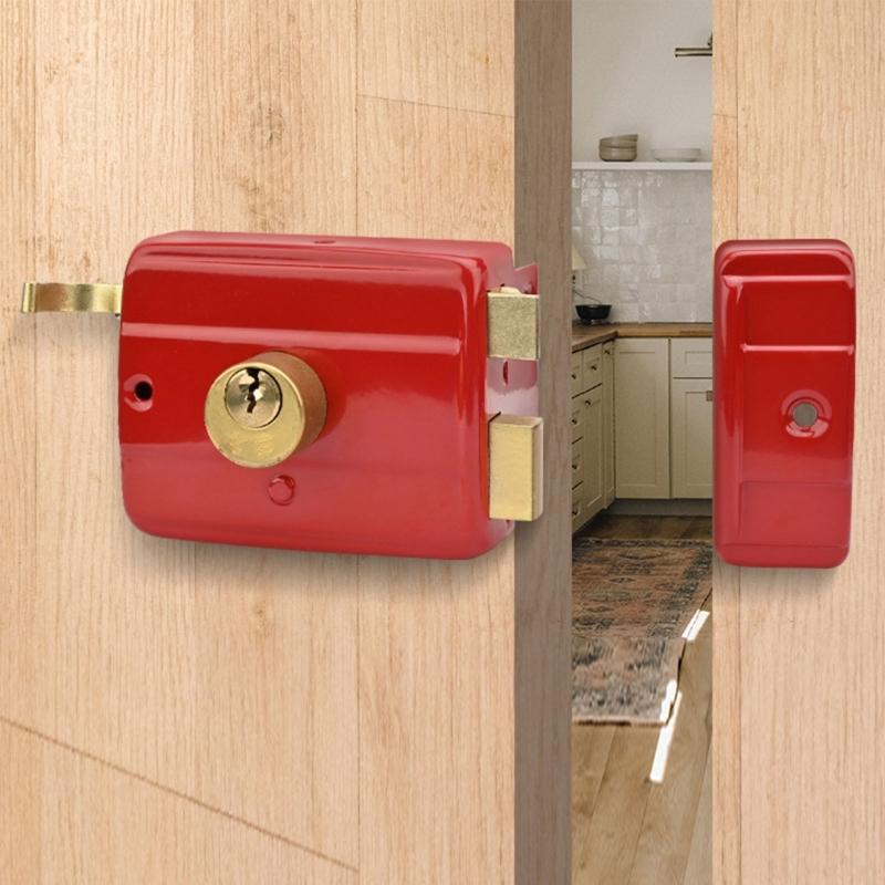 Old Fashioned Not Theft Door Lock Stable Iron Door Lock Easy To Install Traditional Not Theft Door Lock for Household