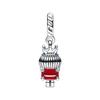 Pandora Nutcracker sterling silver enamel pendant women's silver 792331C01