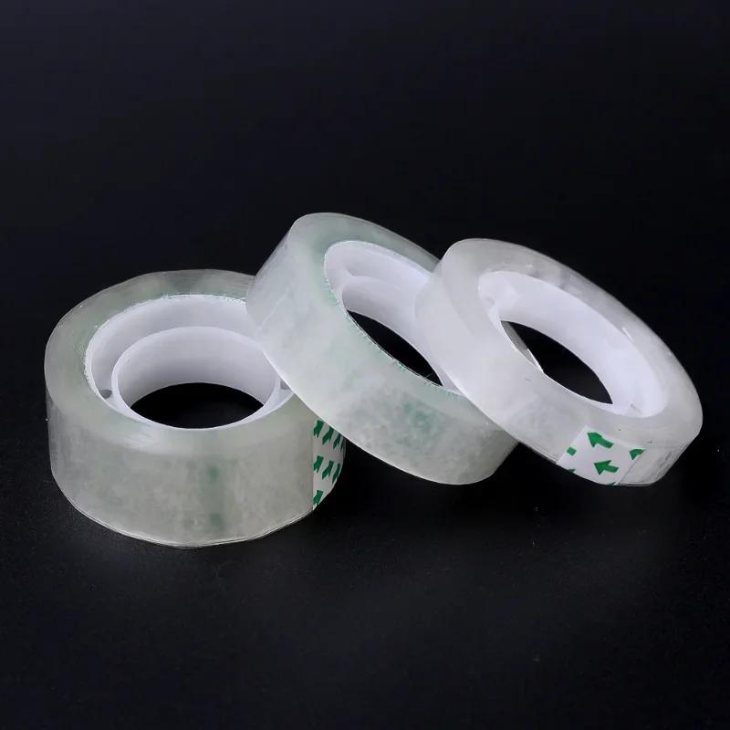 1-10 Rolls See Through Tape Refills Clear Tape Refills for Dispenser Invisible Tapes for Office Home School Supplies 18/12/8mm