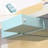 Hidden Storage Drawer Organizer Hanging Punch-free Blue Storage Boxes Under Table Self-adhesive Drawer Case Sundries Container