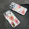 Pink Beaver Loopys Phone Case for Apple iPhone 17 Air 16 16e 15 14 13 12 11 Pro Max X Xs XR 8 Plus Luxury Clear Cover