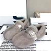 Winter Botines Women Fur Shoes Indoor Outdoor Warmth Anti-slip Comfort Thick Sole Casual Home Mary Janes Shoes Women Snow Boots